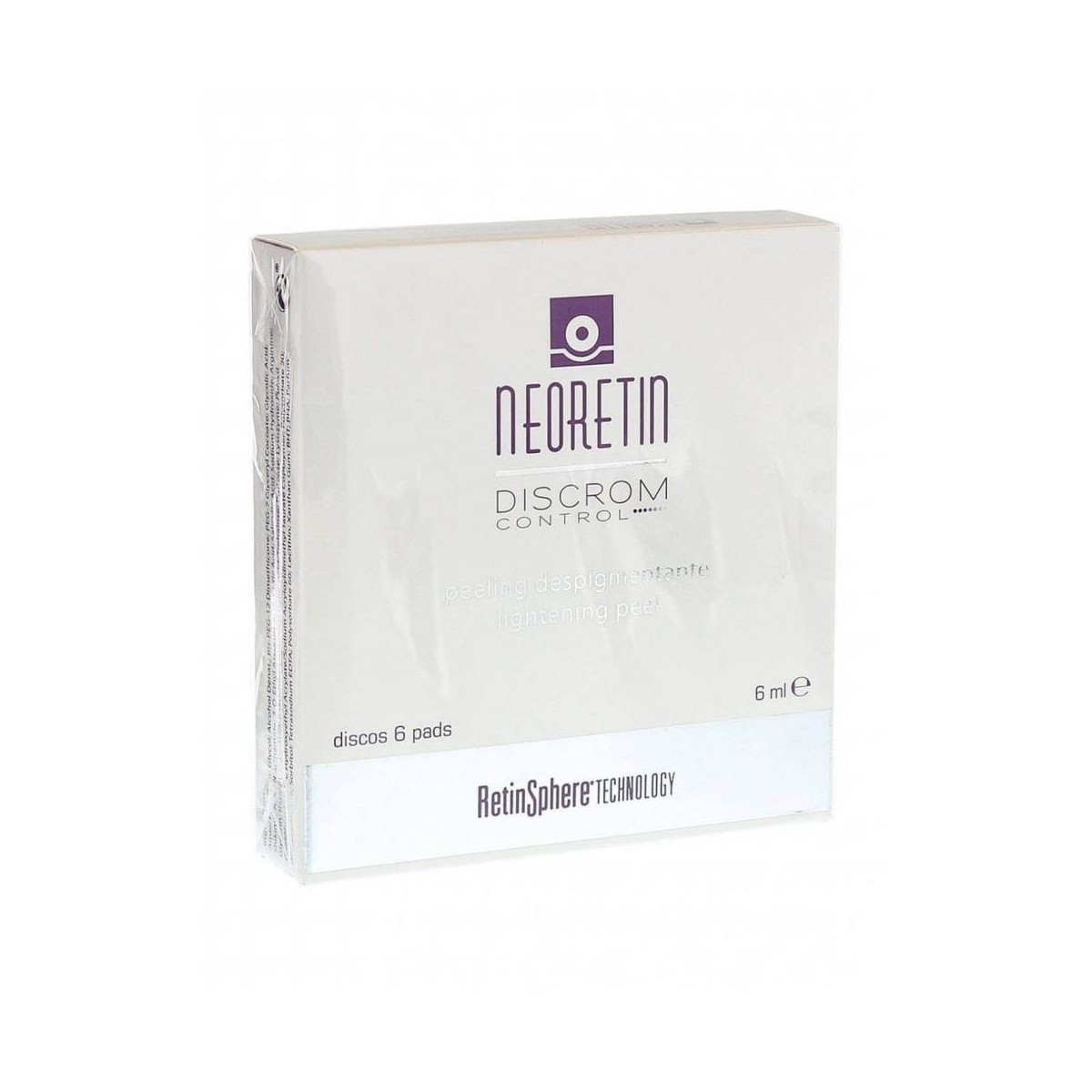 neoretin-discrom-control-peeling-despigmentante-6-discos
