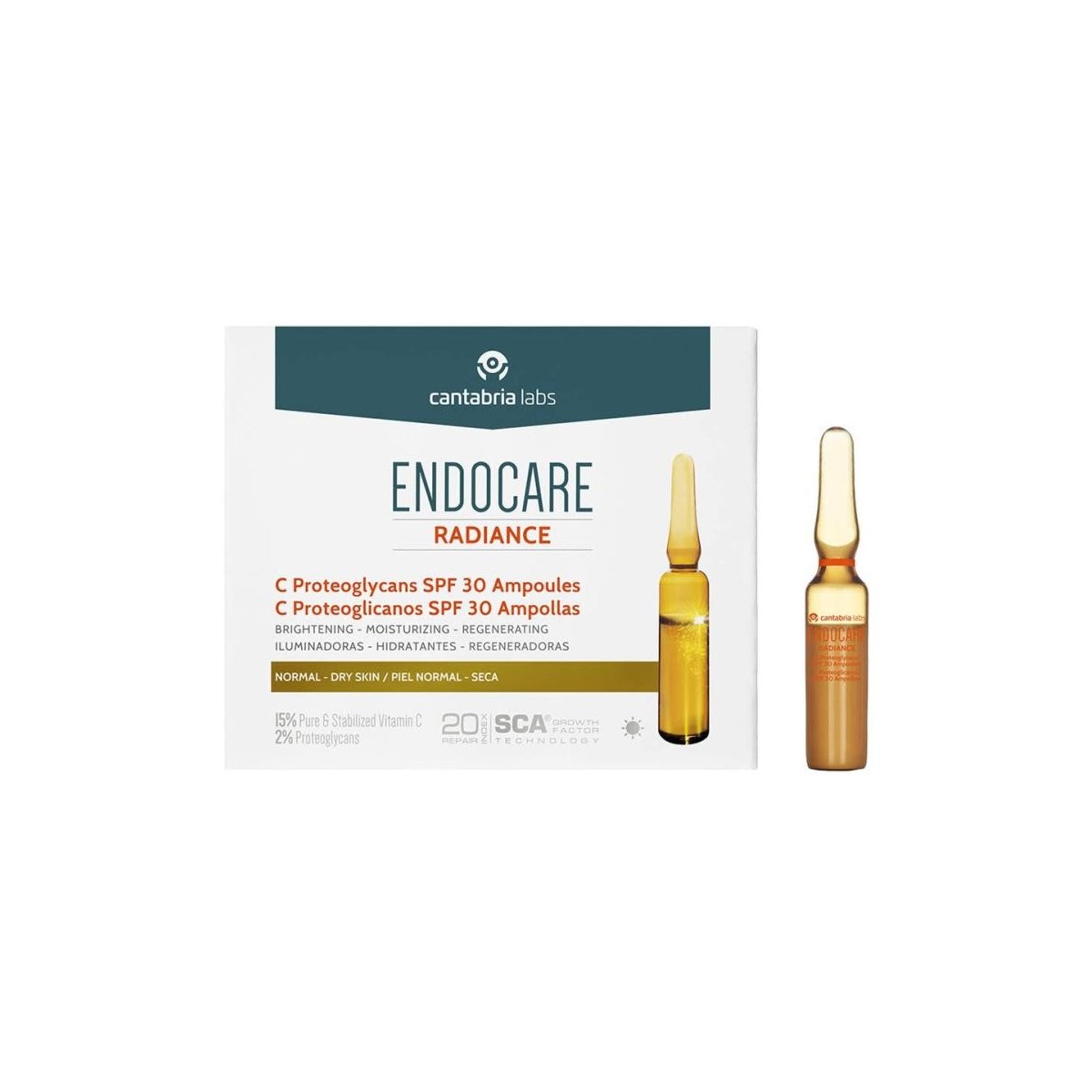endocare-radiance-c-proteoglicanos-spf30-10-ampollas